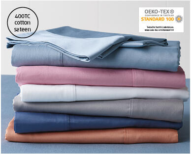 400 Thread Count Fitted Sheet Set – Single Size