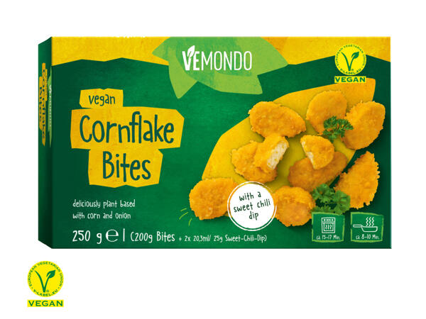 Veganska cornflakes-bitar