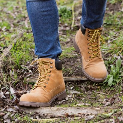 Bottines en cuir pour hommes