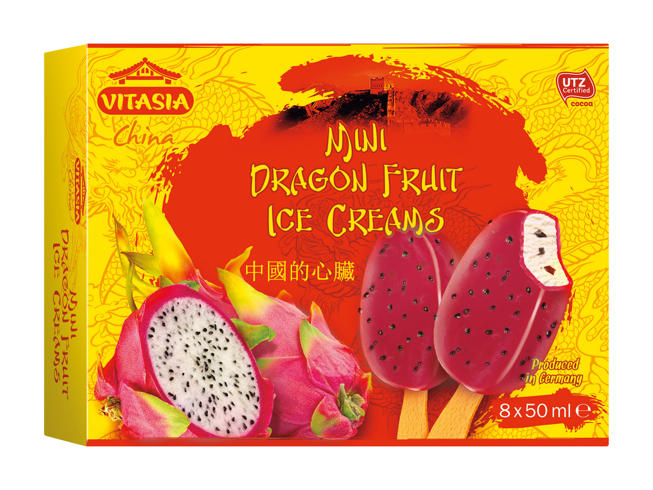 Glace au fruit du dragon