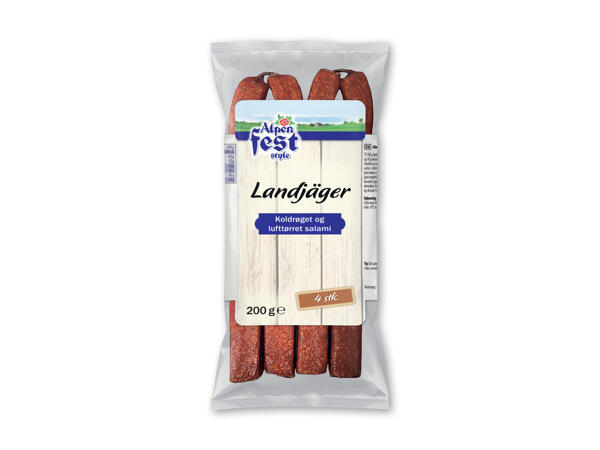 Landjäger salamipølser