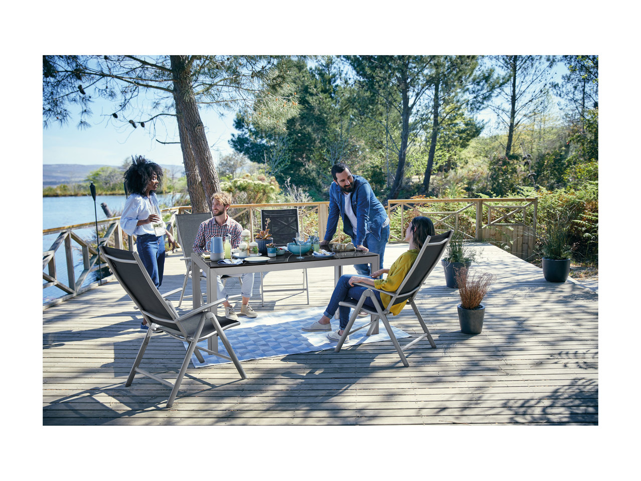 Florabest Aluminium Folding Chair1