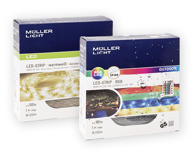 Set con striscia LED flessibile MÜLLER LICHT