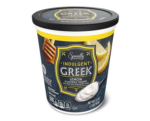 Specially Selected 
 Super Indulgent Lemon or Cherry Greek Yogurt