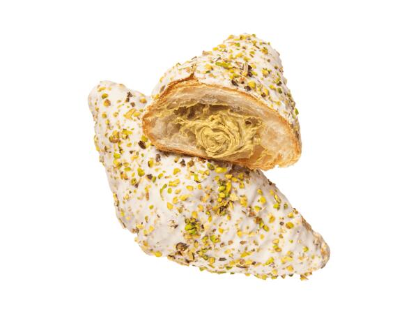 Premium croissant s pistáciovou náplní