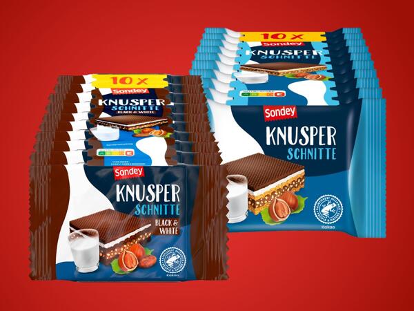 Milch-Haselnuss-Schnitte
