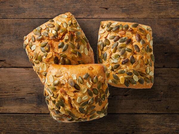 Petit pain aux graines de courge