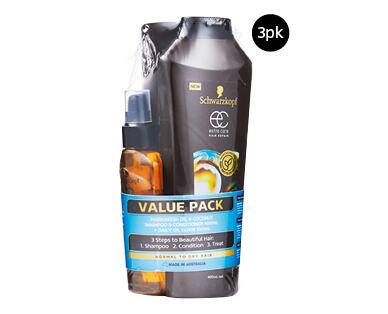 Schwarzkopf Hair Care Value 3pk