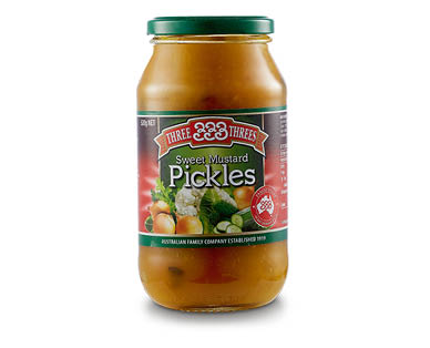Sweet Mustard Pickles 520g