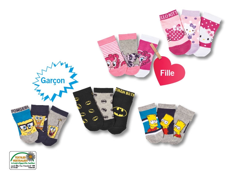 Sneakersocken, 3 Paar