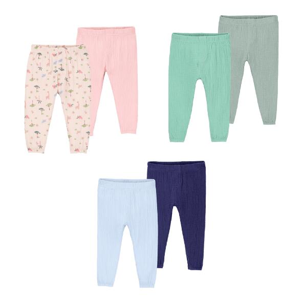 L&D(R) Pantalon en mousseline, 2 pcs