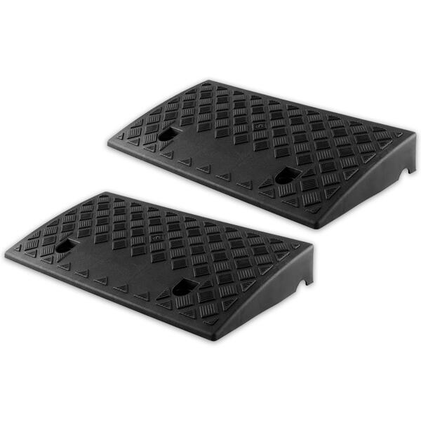 Flexible mobile Bordsteinrampe 2er-Set
