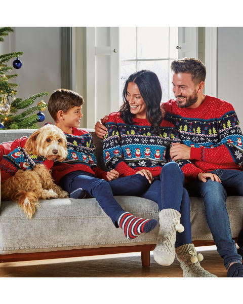 Avenue Ladies' Fairisle Yoke Jumper