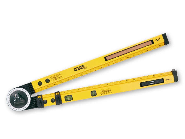 POWERFIX Protractor Spirit Level