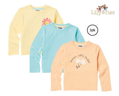 Children's Long Sleeve Tee 3pk