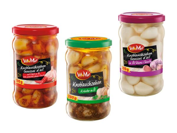 Eingelegte Knoblauchzehen​