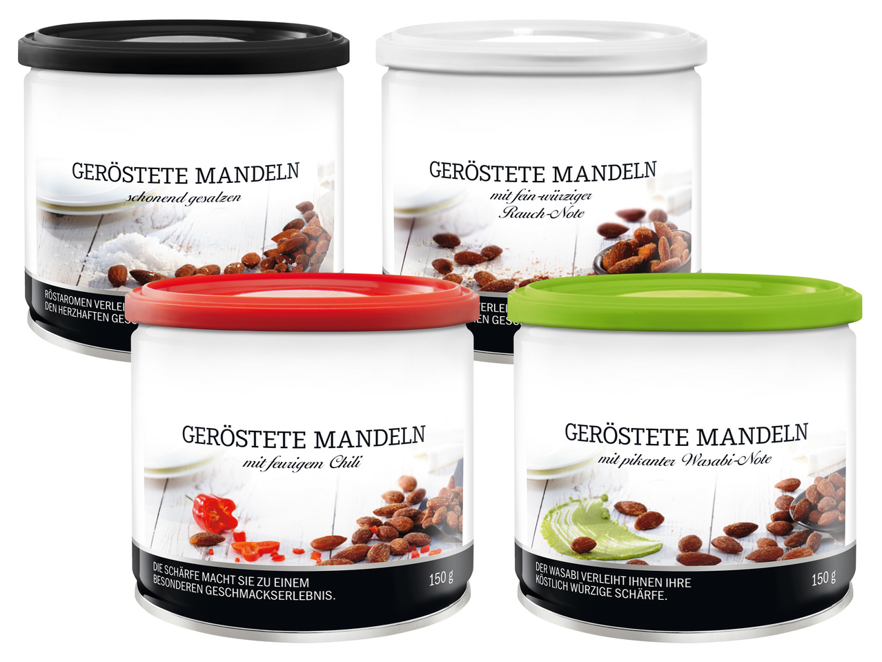 DELUXE Geröstete Mandeln