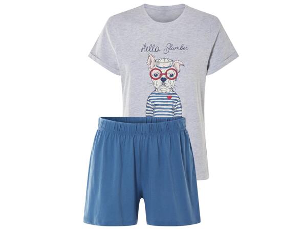 Ladies' short pyjama set