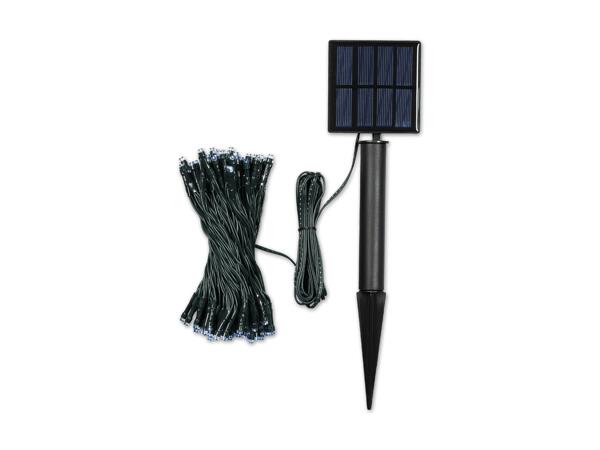 Solar-Lichterkette, 100 LEDs