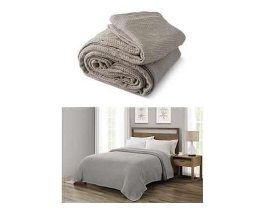 Huntington Home 
 Full/Queen or King Cotton Blanket