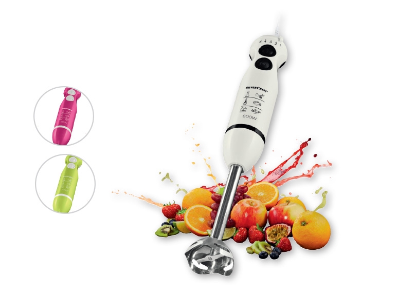 SILVERCREST KITCHEN TOOLS(R) 600W Hand Blender Set