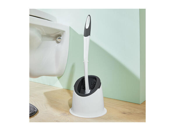 Livarno Home Bristle-Free Toilet Brush Set