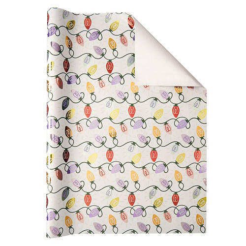 40 Square Feet Heavyweight Premium Gift Wrap - Lights