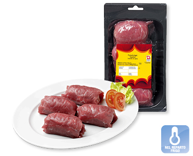 Involtini di carne