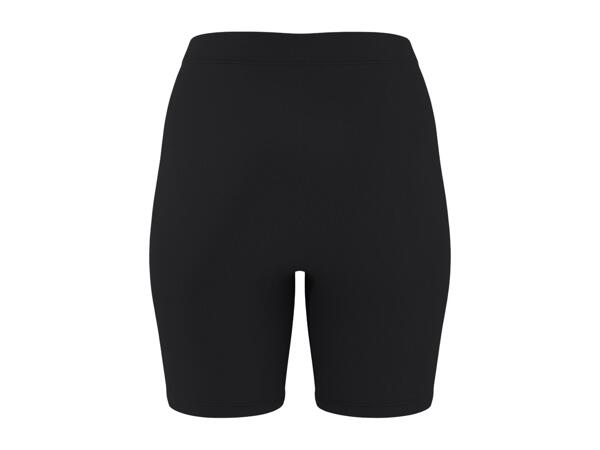Ladies' Ribbed Cycling Shorts - 2 Pack