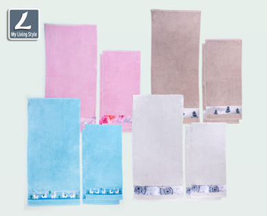 MY LIVING STYLE Frottier-Serie mit Digitalprint