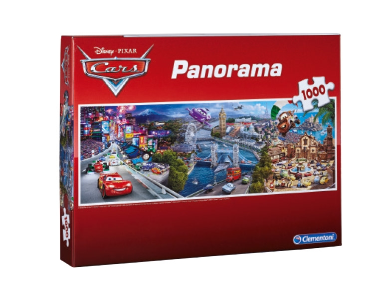 CLEMENTONI Large Character Panorama Puzzle