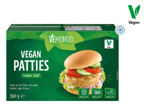 Vemondo Vegan Chicken Style Patties