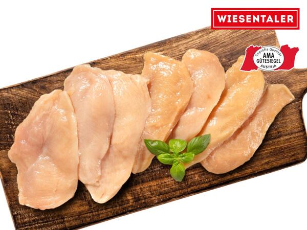 Frische Maishendl Minutenschnitzel