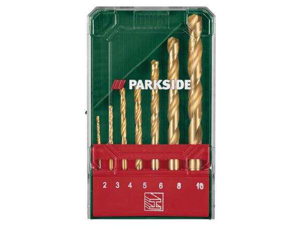 Drill bit set, 7 or 8 pieces