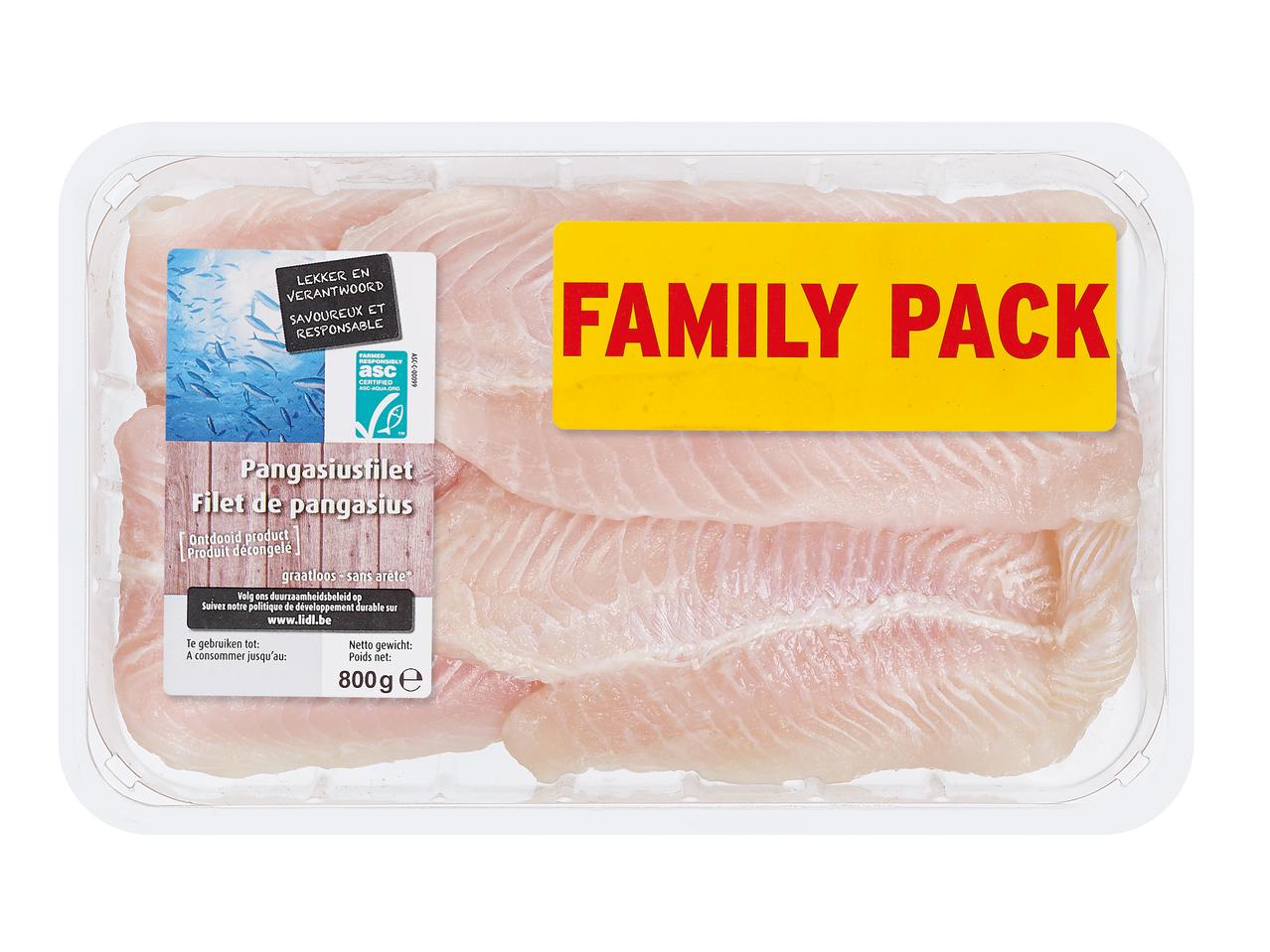 Pangasiusfilets