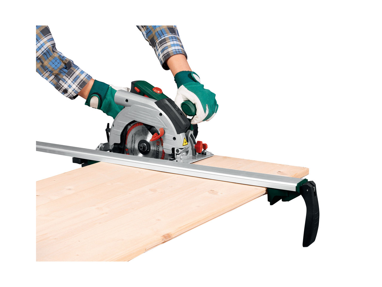 Parkside Clamp & Sawing Guide Rail1