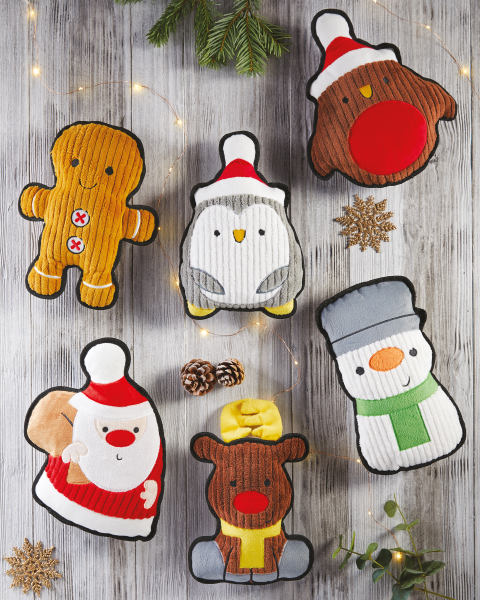 Christmas Snowman Dog Toy