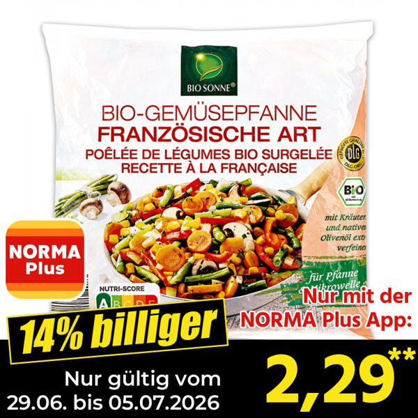 Bio-Gemüsepfanne