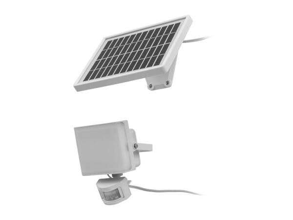 LED Solar Light With Motion Detector - White