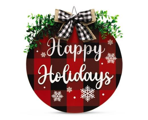 Merry Moments 
 Holiday Circle Sign