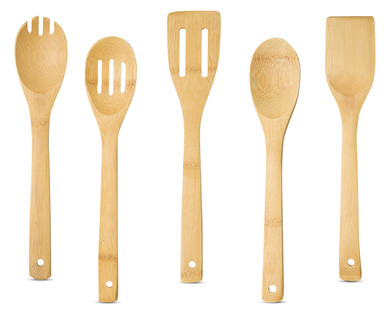 Crofton 5-Piece Bamboo Utensil Set