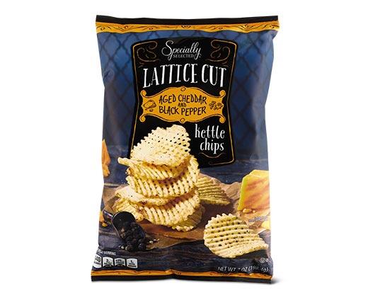 Specially Selected
Lattice Cut Kettle Chips