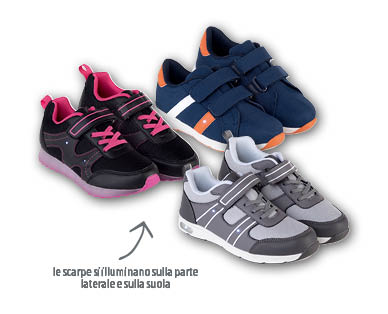 Scarpe lampeggianti per bambini KIDZ ALIVE