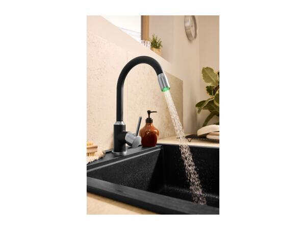 Livarno Home Black LED Kitchen Tap