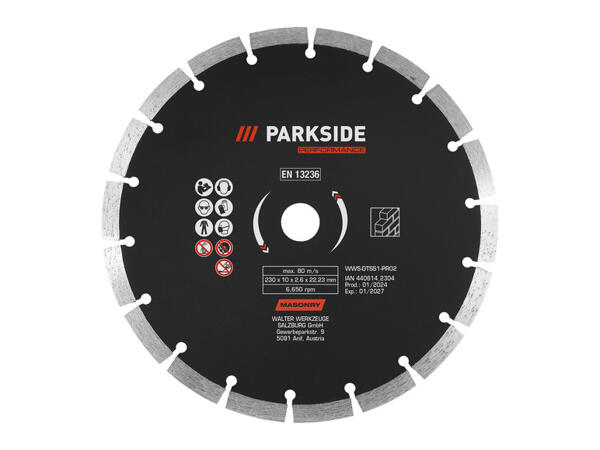 PARKSIDE PERFORMANCE(R) Řezné / hrubovací kotouče, Ø 230 mm