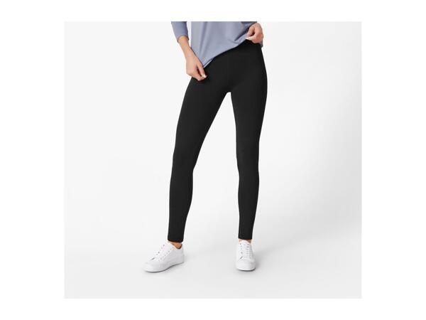 Esmara Ladies' Black Thermal Leggings