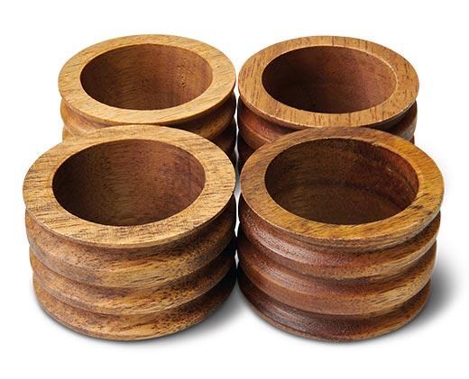 Crofton 
 Napkin Rings or Chargers