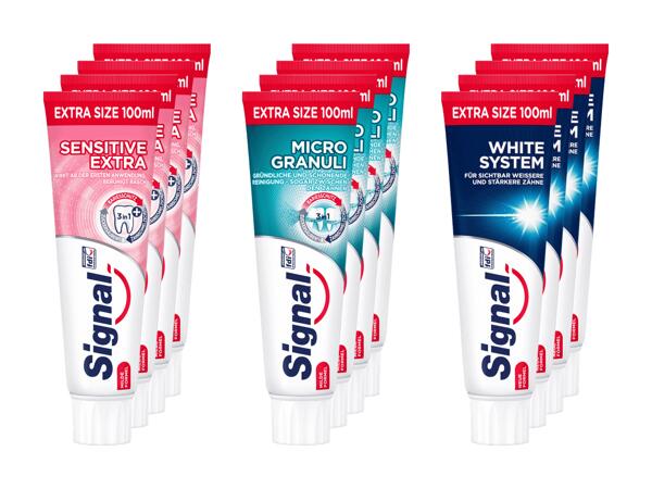 Dentifrice Signal
