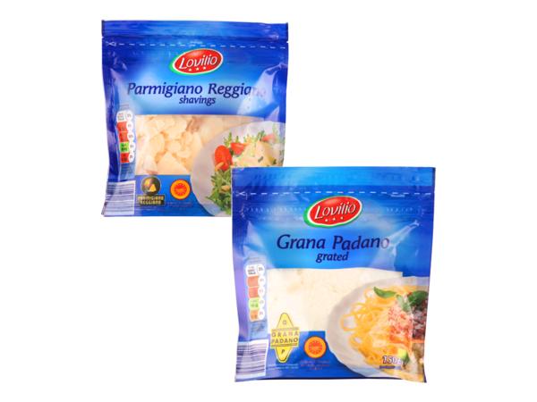 PARMA REGGIANO SHAVINGS/ GRANA PADANO GRATED