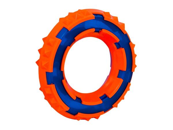 Nerf Dog Chew Spike Ring Dog Toy
